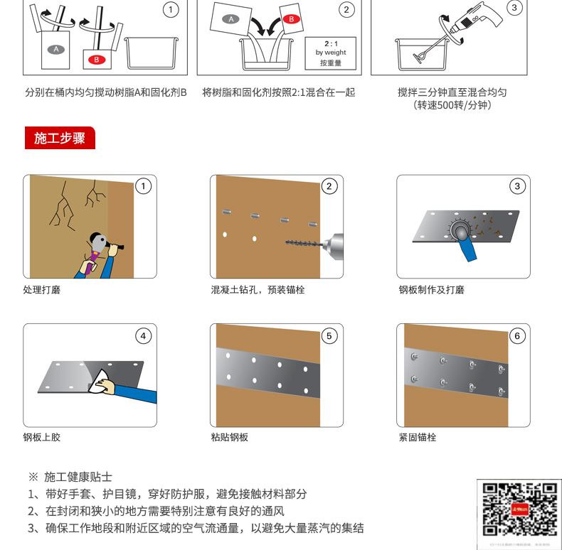 包钢湖州粘钢加固施工过程